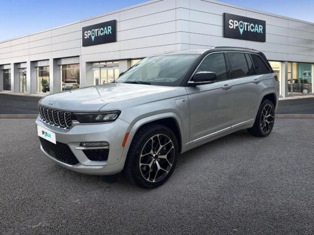 Silver zynith métallisé + toit noir Nouvelle 2024 Jeep Grand Cherokee Summit SUV | 82 990 € (Bon prix) - Image 1/4