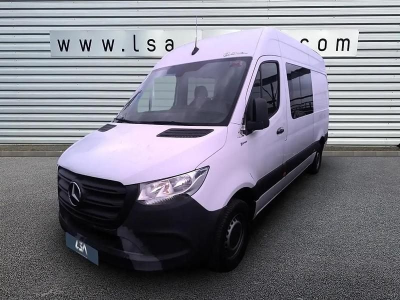 Blanc Utilisé 2021 Mercedes Sprinter Van | 29 980 € (Prix juste) - Image 1/4