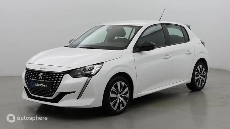 Blanc Occasion 2023 Peugeot 208 Active Citadine | 14 399 € (Prix juste) - Image 1/4