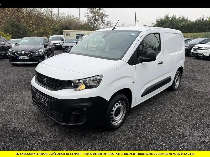 Blanc Occasion 2021 Peugeot Partner S Monospace | 11 290 € - Image 1/4