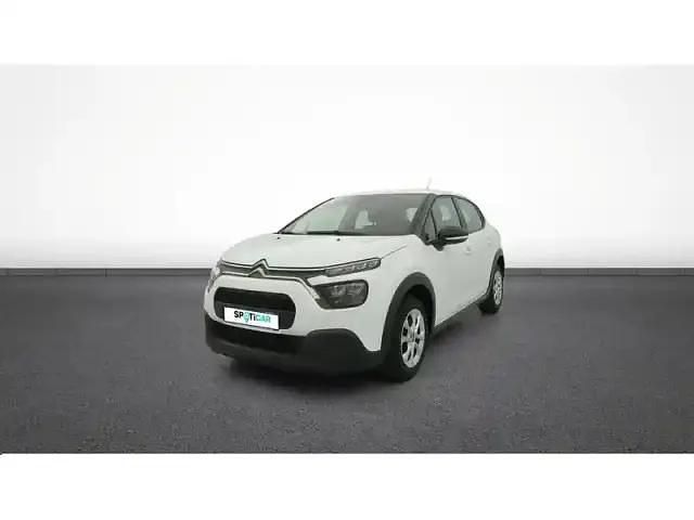 Blanc Occasion 2022 Citroën C3 PureTech Berline | 10 489 € (Bon prix) - Image 1/4