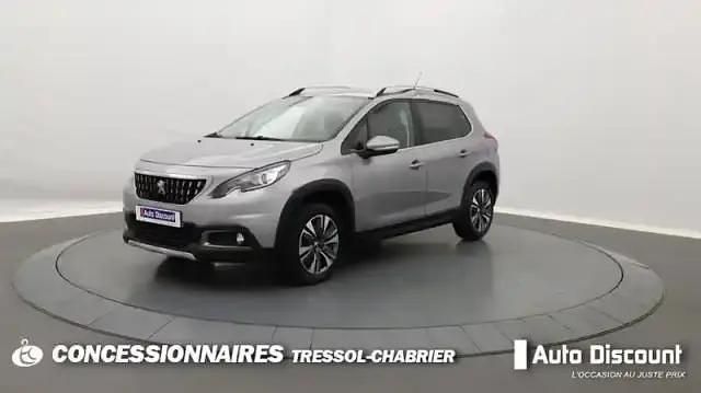 Gris artense Utilisé 2019 Peugeot 2008 Allure SUV | 9 890 € (Super prix) - Image 1/4