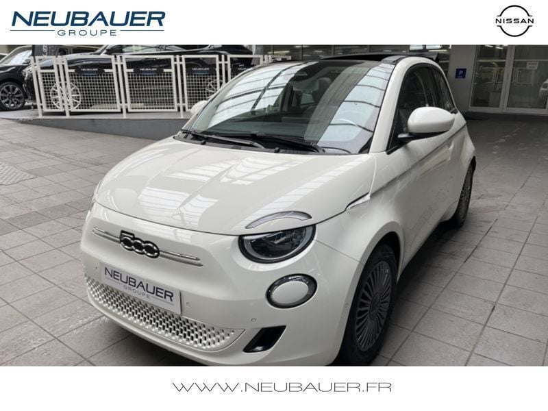 Blanc Utilisé 2021 Fiat 500e Cabriolet | 15 970 € (Bon prix) - Image 1/4