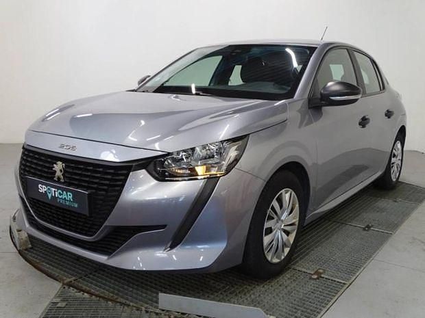 Gris Utilisé 2021 Peugeot 208 S Citadine | 10 390 € (Prix juste) - Image 1/4