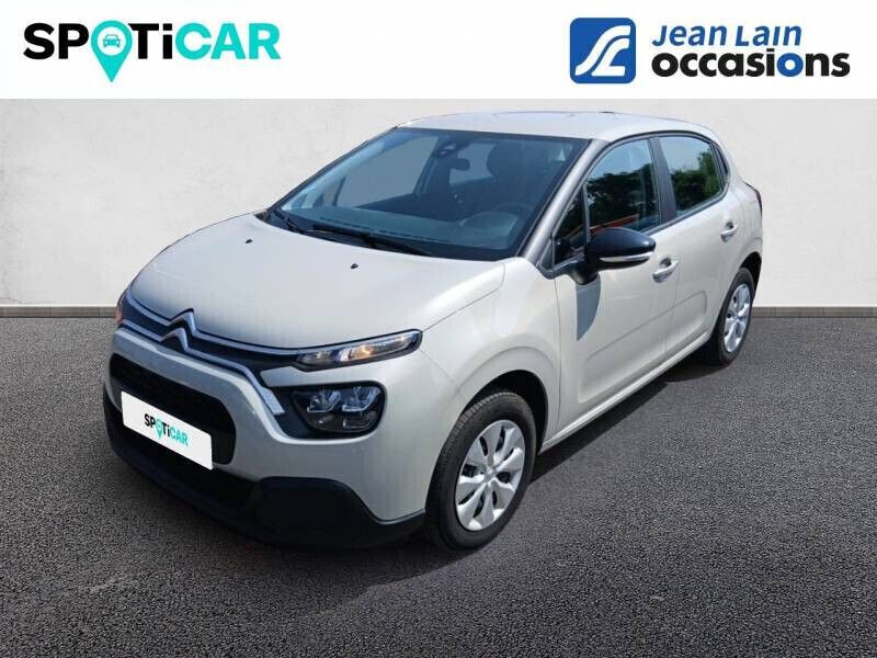 Beige Utilisé 2021 Citroën C3 Live Citadine | 9 474 € (Bon prix) - Image 1/4