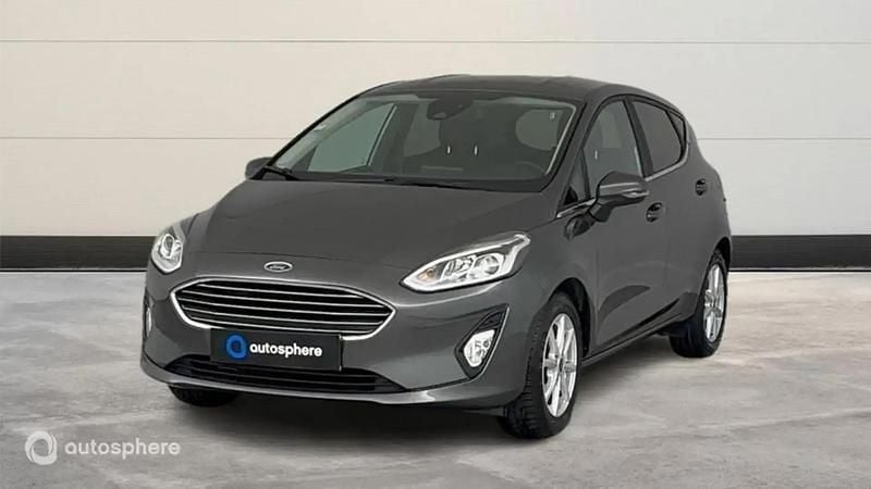 Gris Occasion 2021 Ford Fiesta Titanium Berline | 13 999 € (Prix juste) - Image 1/4