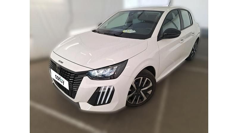 Blanc Utilisé 2024 Peugeot 208 Active Citadine | 15 290 € (Prix juste) - Image 1/4