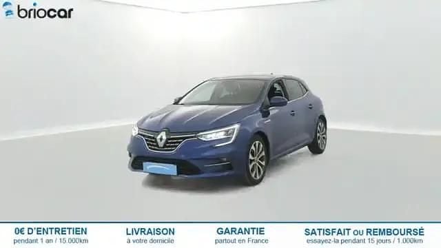 Bleu Utilisé 2023 Renault Mégane IV Techno Berline | 20 490 € (Prix juste) - Image 1/4