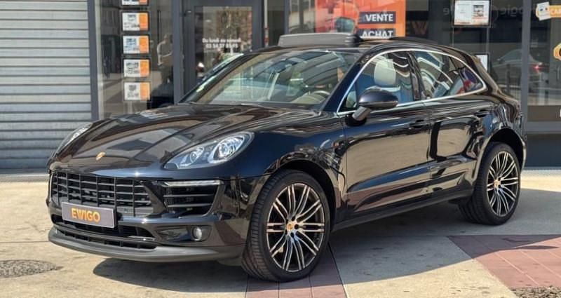 Noir Occasion 2016 Porsche Macan S SUV | 46 490 € (Prix assez cher) - Image 1/4