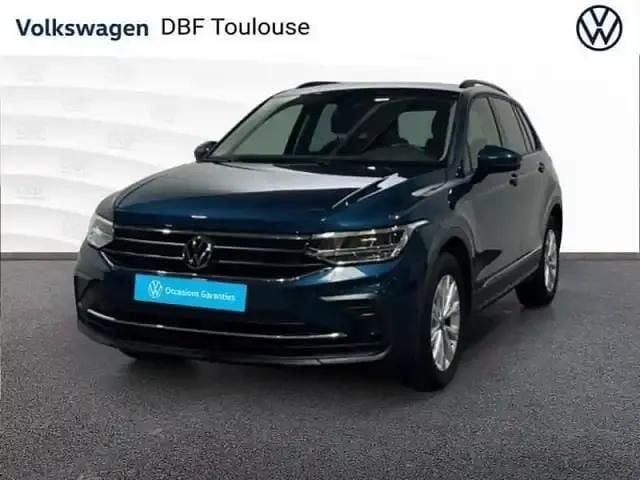 Bleu Occasion 2023 VW Tiguan Life SUV | 29 990 € (Prix juste) - Image 1/4