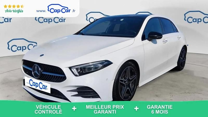 Blanc Utilisé 2020 Mercedes 180 AMG line Berline | 23 490 € (Super prix) - Image 1/4