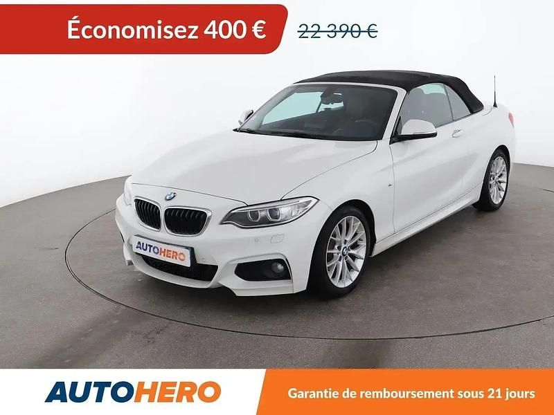 Blanc Occasion 2016 BMW 218 M Sport Cabriolet | 21 990 € (Prix juste) - Image 1/2