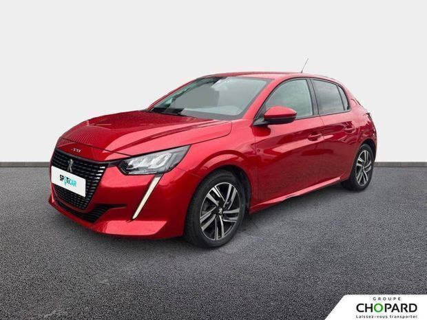 Rouge Utilisé 2021 Peugeot 208 Allure Citadine | 13 990 € (Bon prix) - Image 1/4
