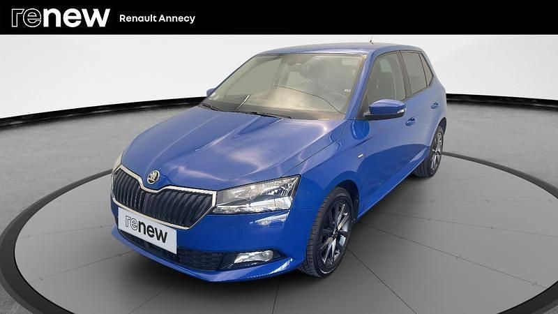 Bleu Utilisé 2020 Skoda Fabia Drive Berline | 11 990 € (Prix juste) - Image 1/4