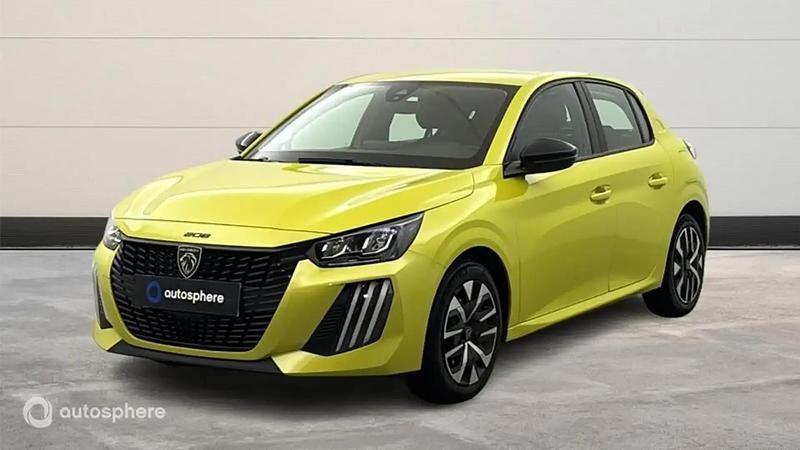 Jaune Occasion 2024 Peugeot 208 Active Citadine | 15 499 € (Prix juste) - Image 1/4
