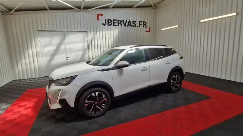 Blanc Utilisé 2021 Peugeot 2008 Allure SUV | 14 590 € (Bon prix) - Image 1/4