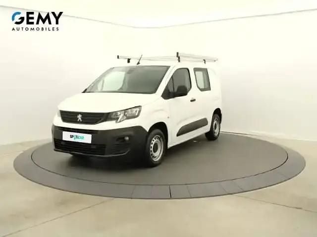 Blanc banquise Occasion 2021 Peugeot Partner Monospace | 14 490 € - Image 1/4