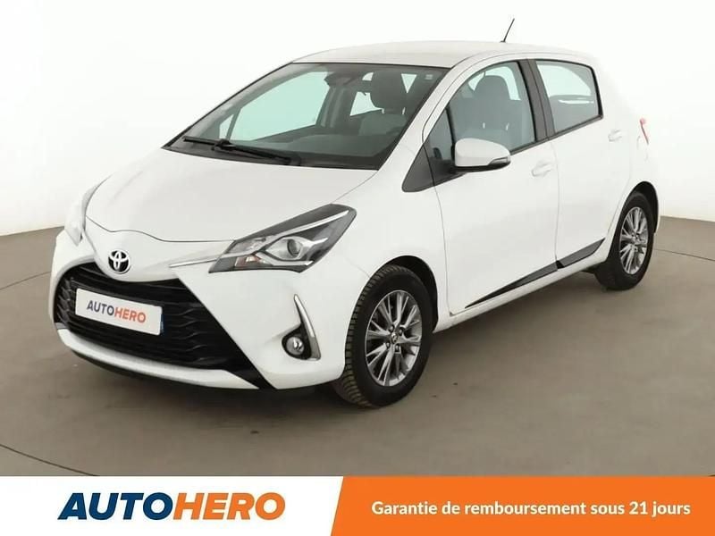 Blanc Occasion 2017 Toyota Yaris Citadine | 12 490 € (Bon prix) - Image 1/2