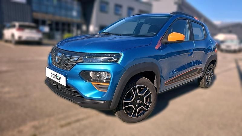 Bleu Utilisé 2021 Dacia Spring Comfort Plus Citadine | 7 390 € (Bon prix) - Image 1/4