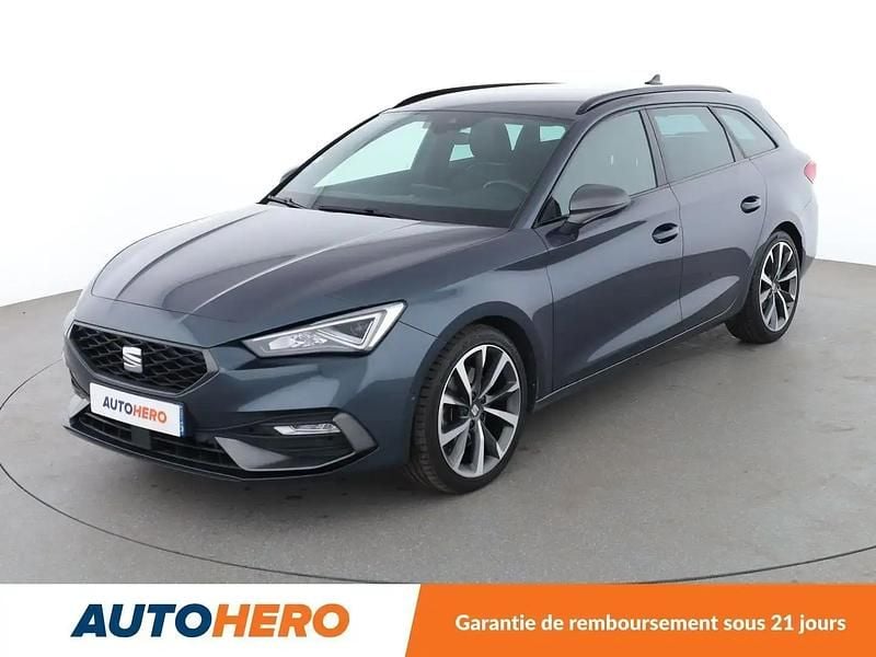Gris Utilisé 2020 Seat Leon ST FR Break | 20 690 € (Prix assez cher) - Image 1/2