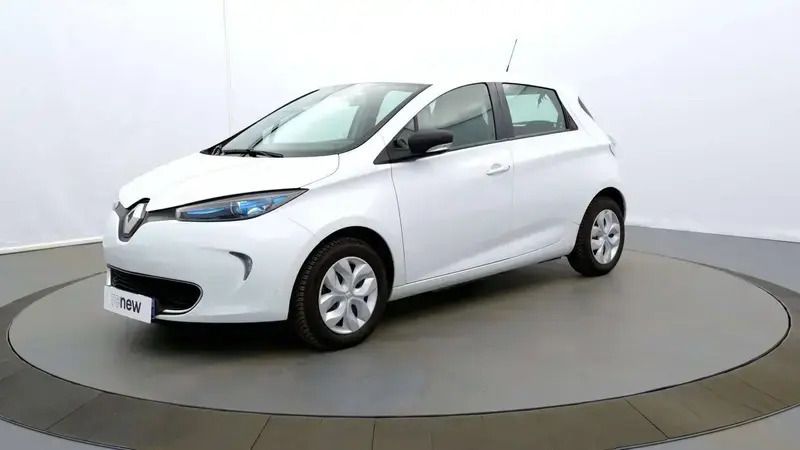 Blanc Utilisé 2019 Renault Zoe Citadine | 6 480 € (Bon prix) - Image 1/4