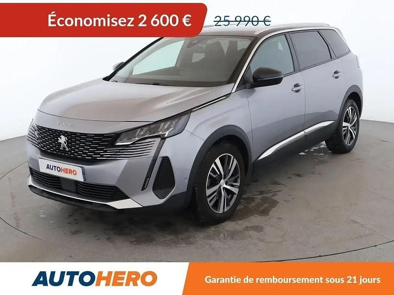 Gris Utilisé 2020 Peugeot 5008 Allure Monospace | 22 790 € (Bon prix) - Image 1/2