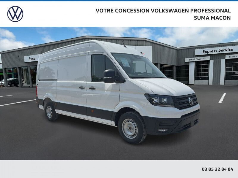 Blanc Nouvelle 2025 VW Crafter Van | 49 490 € (Prix juste) - Image 1/4