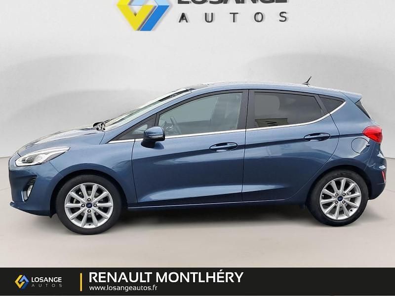 Occasion Ford Fiesta Titanium 100 ch (73 kW) 2019 Bleu Citadine