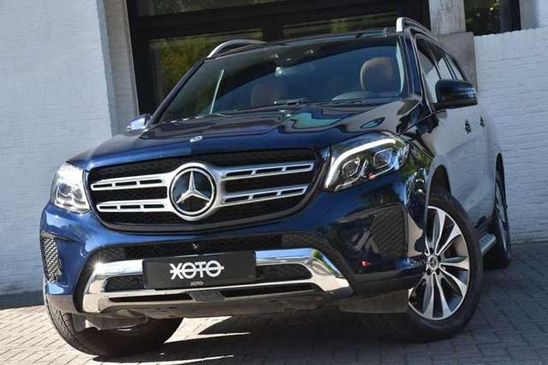 Occasion Mercedes GLS350 Luxury 258 ch (189 kW) 2017 Bleu SUV