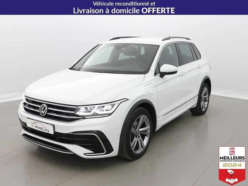 Blanc Utilisé 2021 VW Tiguan R-line SUV | 32 900 € (Prix assez cher) - Image 1/4