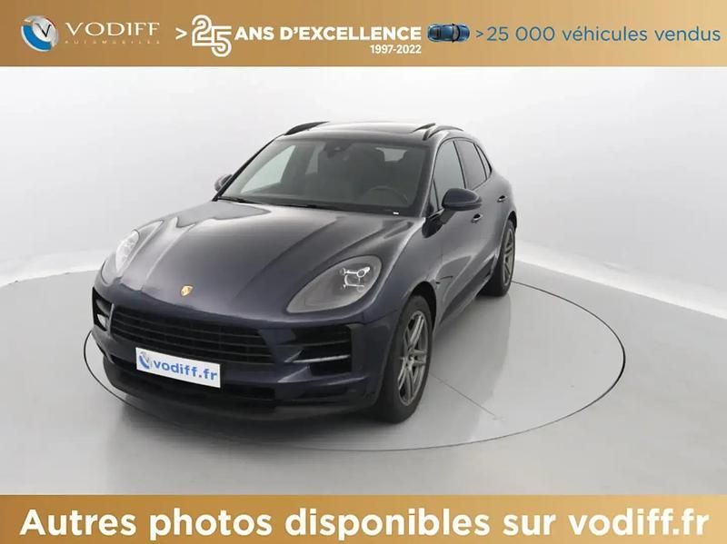 Bleu Utilisé 2020 Porsche Macan S SUV | 56 950 € (Prix juste) - Image 1/4