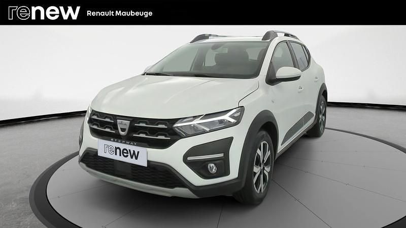 Blanc Utilisé 2022 Dacia Sandero Comfort Citadine | 12 999 € (Prix juste) - Image 1/4