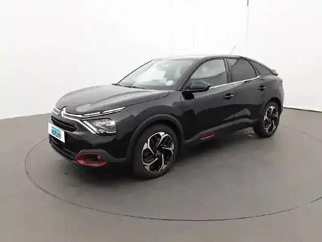 Noir perla nera (métallisée) Occasion 2022 Citroën C4 PureTech Berline | 17 490 € (Prix juste) - Image 1/4