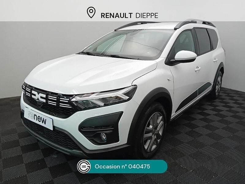 Blanc Utilisé 2022 Dacia Jogger Expression Monospace | 16 490 € (Prix juste) - Image 1/4
