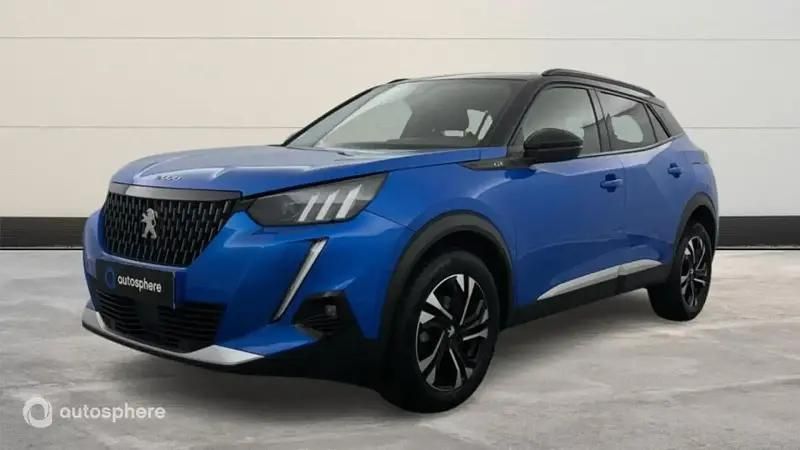 Orange Utilisé 2021 Peugeot 2008 GT SUV | 17 499 € (Prix assez cher) - Image 1/4