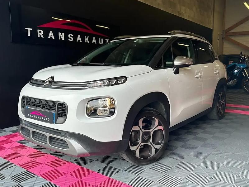 Blanc Utilisé 2018 Citroën C3 Aircross Shine SUV | 8 990 € (Prix juste) - Image 1/4