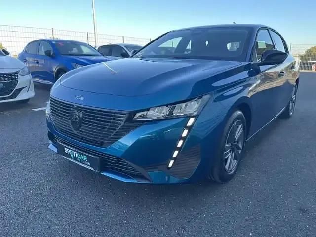 Bleu obsession (m0dp) Occasion 2025 Peugeot 308 Berline | 29 490 € (Prix juste) - Image 1/4
