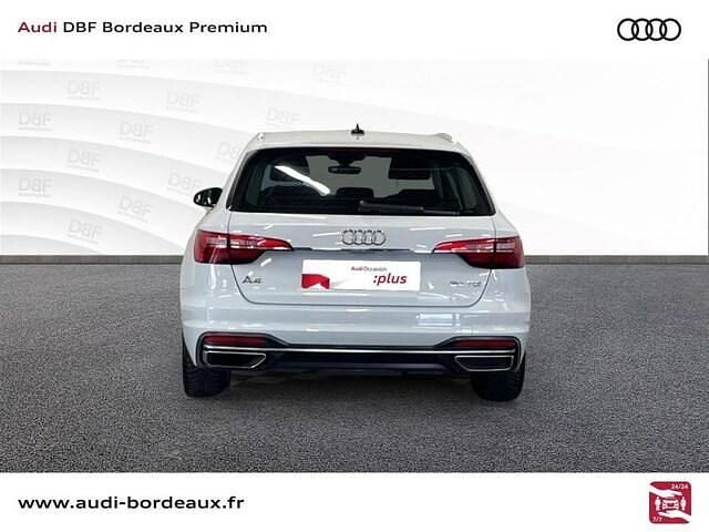 Occasion Audi A4 Design 136 ch (100 kW) 2021 Blanc glacier métallisé Break