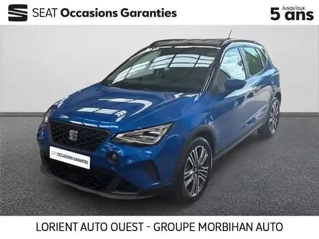 Bleu saphir / noir minuit Nouvelle 2025 Seat Arona SUV | 21 490 € (Prix juste) - Image 1/4