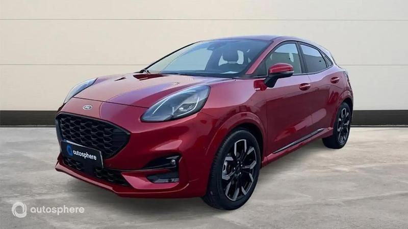 Bleu Utilisé 2022 Ford Puma ST-Line X SUV | 21 399 € (Prix juste) - Image 1/4