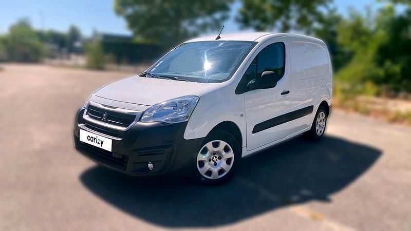 Blanc Utilisé 2015 Peugeot Partner S Monospace | 8 190 € (Bon prix) - Image 1/4