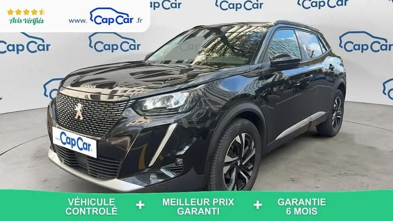 Noir Utilisé 2021 Peugeot 2008 Allure SUV | 11 990 € (Super prix) - Image 1/4