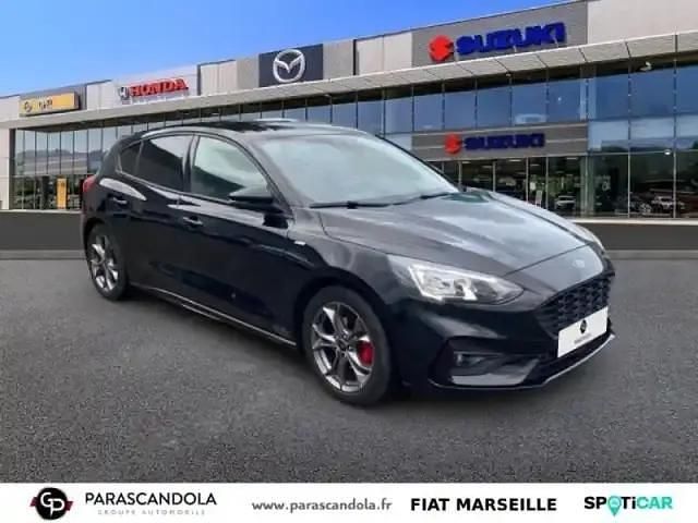 Noir agate métallisé Utilisé 2021 Ford Focus ST-Line X Berline | 18 990 € (Prix juste) - Image 1/4