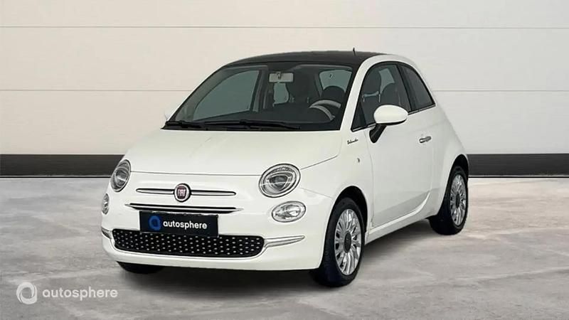 Blanc Utilisé 2021 Fiat 500 S Berline | 15 499 € (Prix cher) - Image 1/4