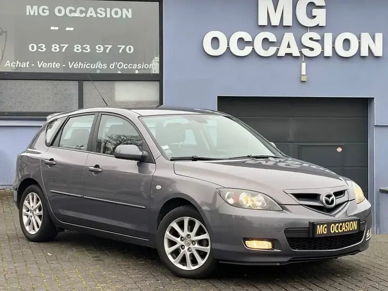 Gris Utilisé 2008 Mazda 3 Berline | 4 990 € - Image 1/4