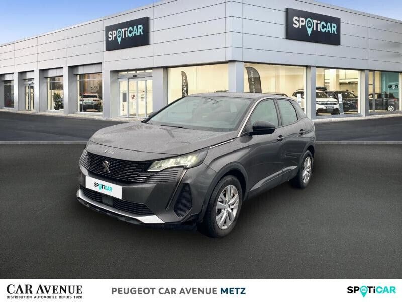 Gris platinium (m) Utilisé 2022 Peugeot 3008 Active | 20 749 € (Bon prix) - Image 1/1