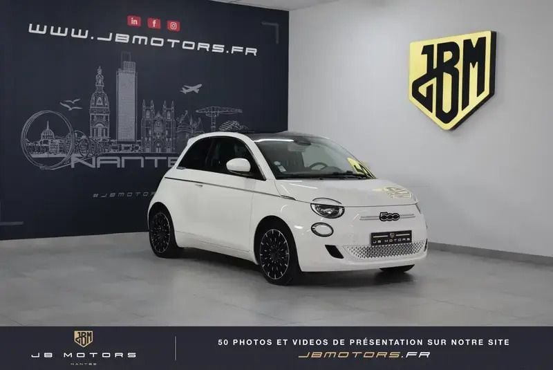 Blanc Utilisé 2022 Fiat 500e Berline | 15 480 € (Super prix) - Image 1/4