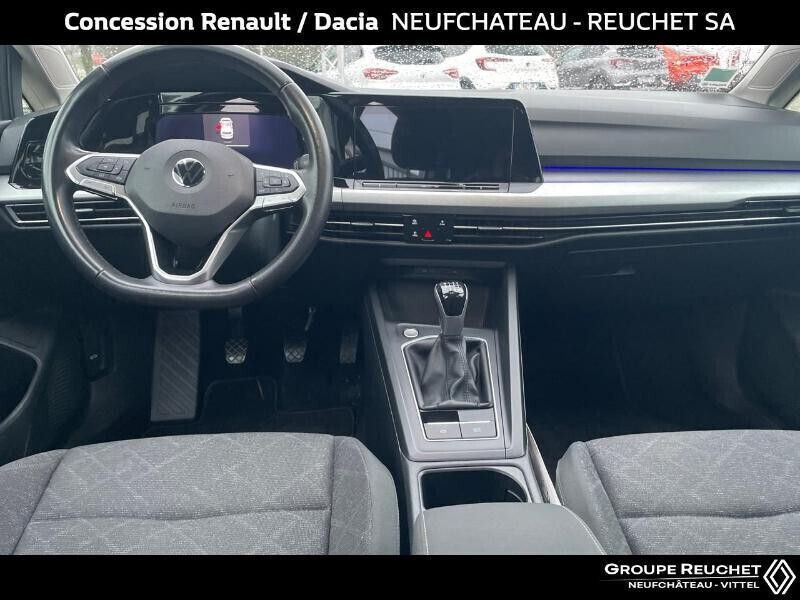 Occasion VW Golf VIII 130 ch (95 kW) 2020 Blanc Berline