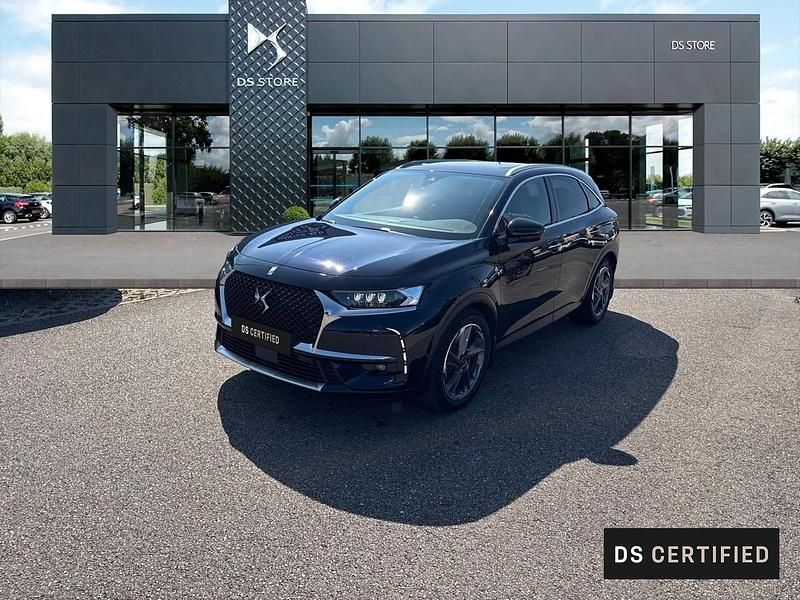 Bleu Utilisé 2020 DS Automobiles DS7 Crossback Grand Chic SUV | 23 990 € (Prix juste) - Image 1/4