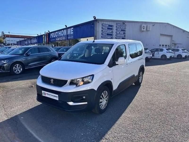 Blanc Utilisé 2020 Peugeot Rifter Active Monospace | 18 990 € (Bon prix) - Image 1/4
